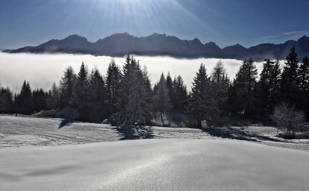 Winter auf dem Zettersfeld bei Lienz