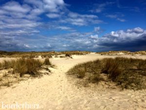 Dünenweg zum Ellenbogen Strand