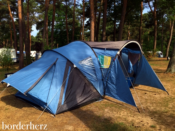 Camping in Helden