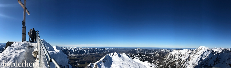 Winterwandern am Nebelhorn