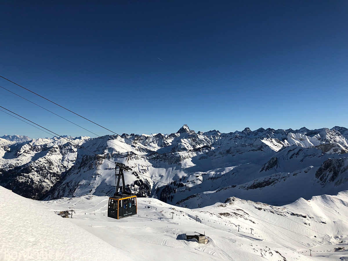 Das Nebelhorn - Gipfel so weit das Auge reicht - Borderherz