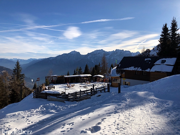 Naturfreundehütte im Winter