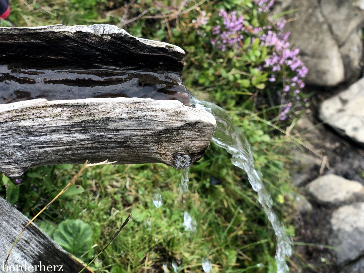 Trinkwasser aus den Bergen