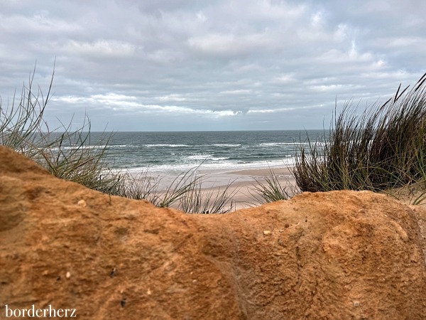 wandern auf sylt, rotes kliff zwischen wenningstedt und kampen