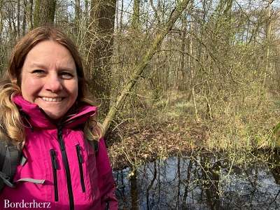 neanderland steig mit hund