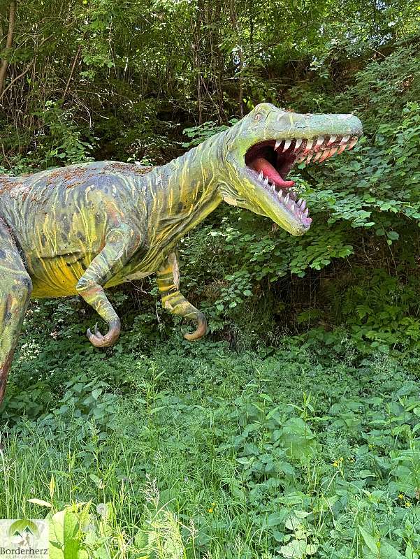 Wandern im Osnabrücker Land + Urlaubstipps für Bad Essen 12 wandern im osnabrücker land terra.track megalosaurus