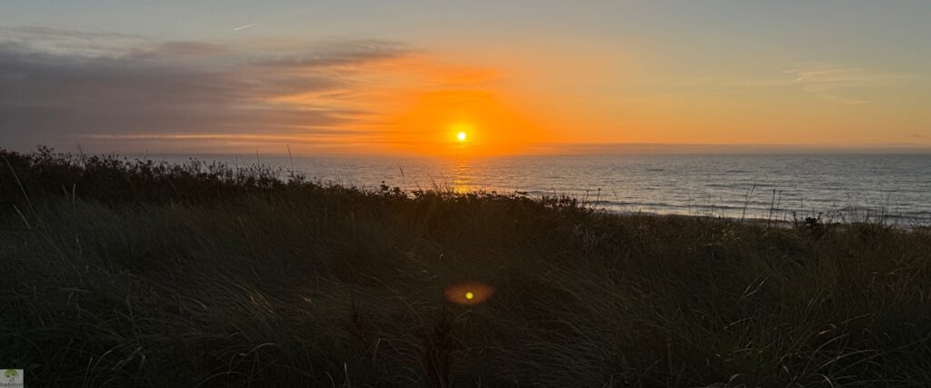 Top 4 Wanderungen auf Sylt - meine Lieblingstouren auf der Insel 1 Sonnenuntergang auf Sylt - Wanderungen auf Sylt
