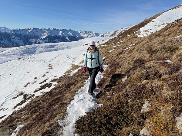 GIESSWEIN Schuhe Test Merino Leather Alpine beim Winterwandern Wanderschue Winter