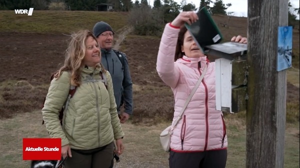 wdr aktuelle stunde dina knorr wanderfuehrerin