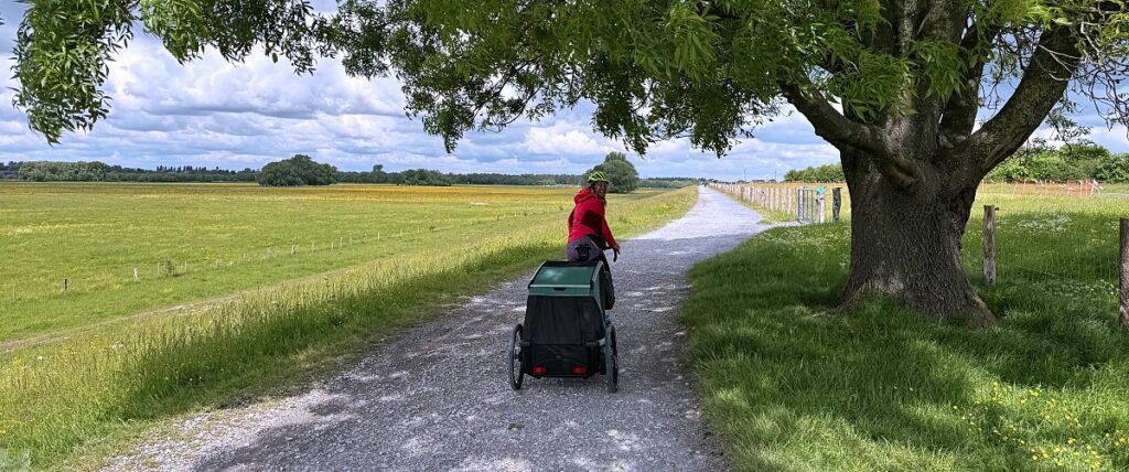 Radfahren mit Hund im radrevier.ruhr | Tourentipps & Thule Hundeanhänger Test 3 radrevier ruhr ruheraeume thule hundeanhaenger header 01