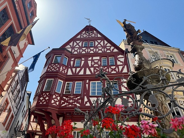 Moselsteig mit Hund: Fünf Wandertage rund um Wolf an der Mosel 45 Bernkastel-Kues Altstadt Moselsteig