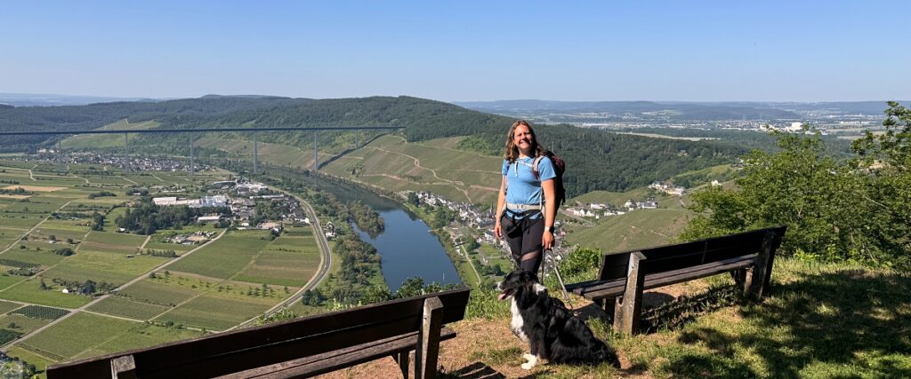 Moselsteig mit Hund: Fünf Wandertage rund um Wolf an der Mosel 33 Hochmoselbrücke