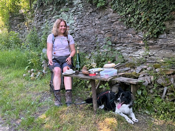 Moselsteig mit Hund: Fünf Wandertage rund um Wolf an der Mosel 17 Moselsteig mit Hund Starkenburg
