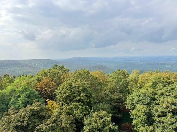 Römer-Lippe-Route: Meine Tipps für eine abwechslungsreiche Radreise durch NRW von Detmold nach Xanten 6 Ausblick vom Hermannsdenkmal in Detmold