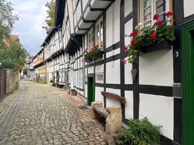 Römer-Lippe-Route: Meine Tipps für eine abwechslungsreiche Radreise durch NRW von Detmold nach Xanten 8 Detmold enge Gassen in der Altstadt