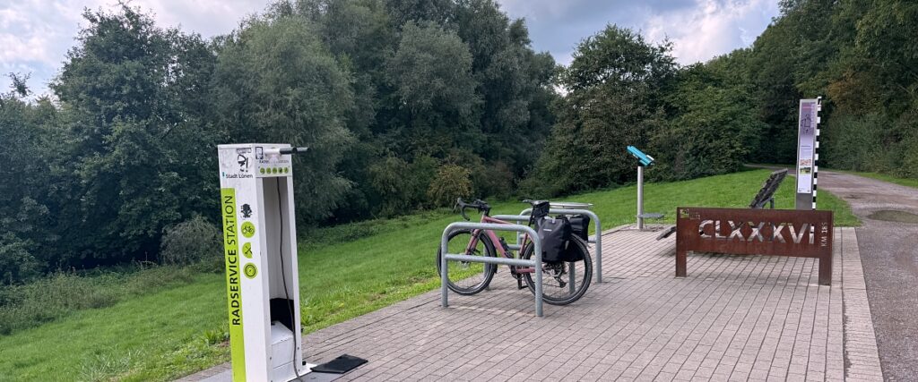 Römer-Lippe-Route: Meine Tipps für eine abwechslungsreiche Radreise durch NRW von Detmold nach Xanten 72 Radservicestation an der Römer-Lippe-Route