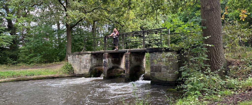 Römer-Lippe-Route: Meine Tipps für eine abwechslungsreiche Radreise durch NRW von Detmold nach Xanten 21 historisches Stauwehr Römer Lippe Route