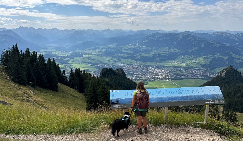 Wandern in Sonthofen im Allgäu – 3 Touren rund um das Hotel Bergsonne Allgäu 35 Wanderung Grünten mit Hund